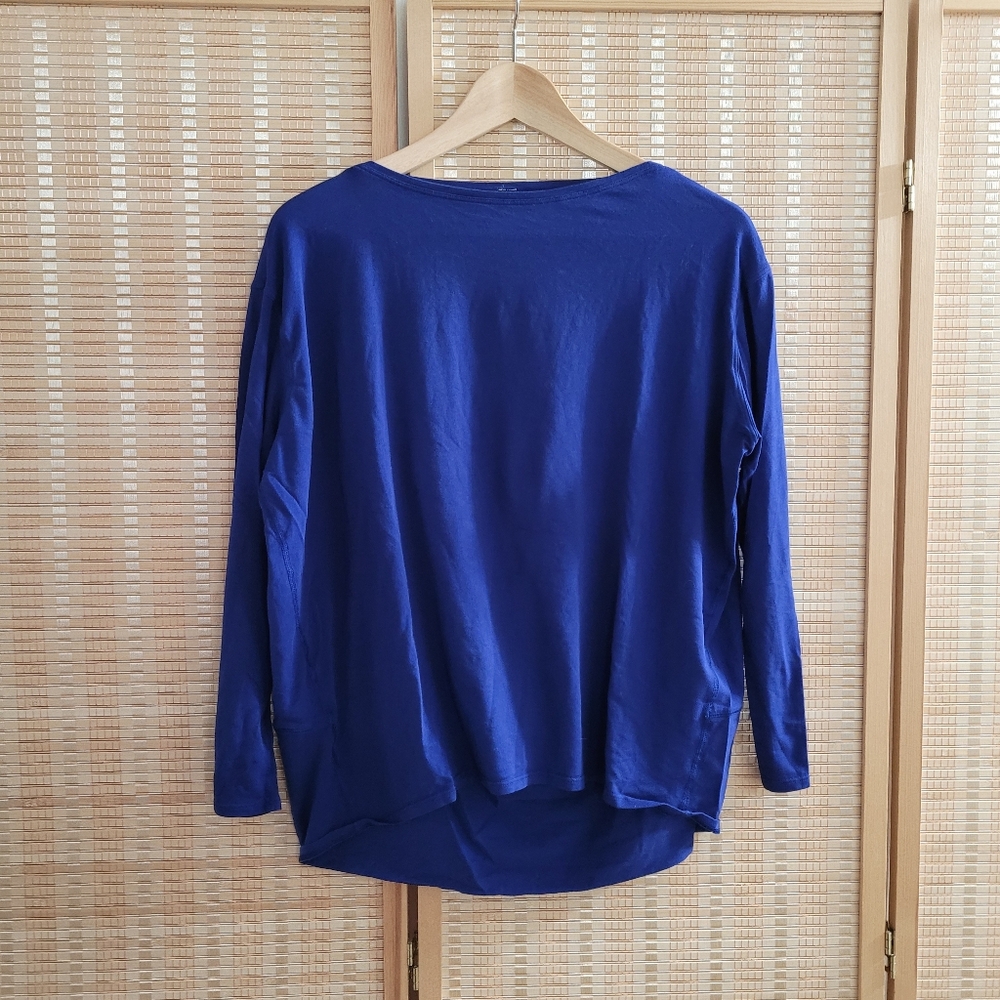 Lululemon Women's Emperor Blue/Purple City bound long Sleeve